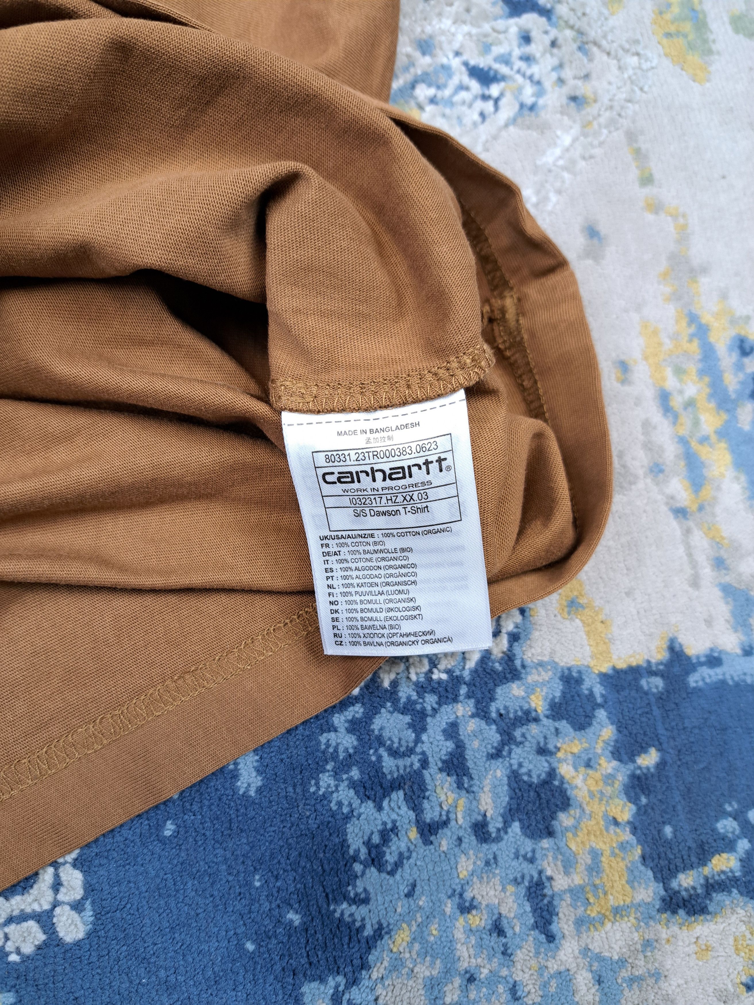 Carhartt Carhartt S/S Dawson Tshirt Heavyweight Cotton Boxy Tee Size US M / EU 48-50 / 2 - 4 Thumbnail