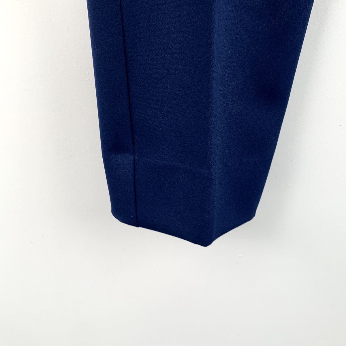 Prada Prada Dark Blue Spliced Casual Suit Pants K26WX Size 26" / US 2 / IT 38 - 4 Thumbnail