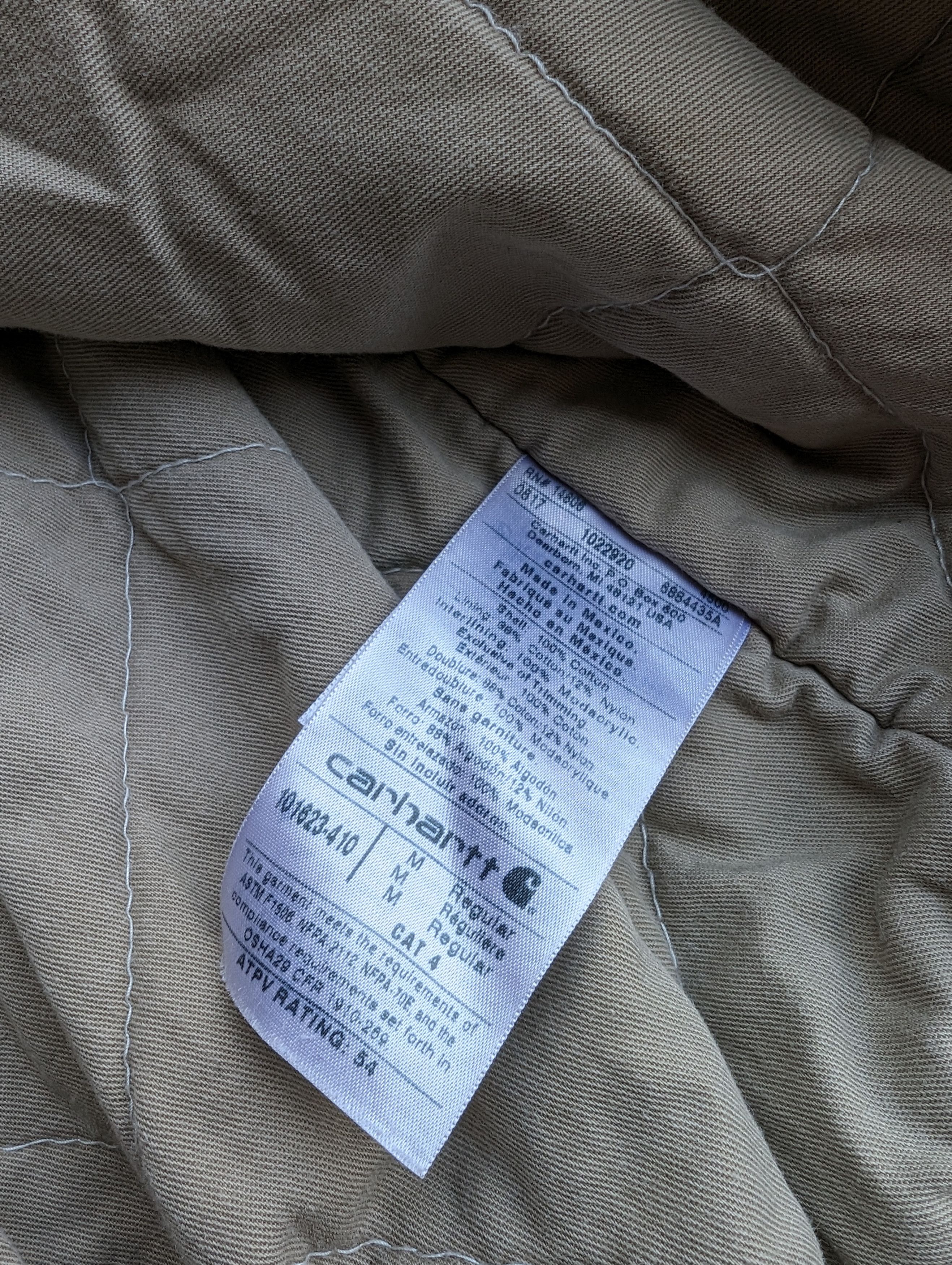 Carhartt × Vintage Vintage Carhartt FR Chore Faded Navy Work Jacket Size US M / EU 48-50 / 2 - 6 Thumbnail