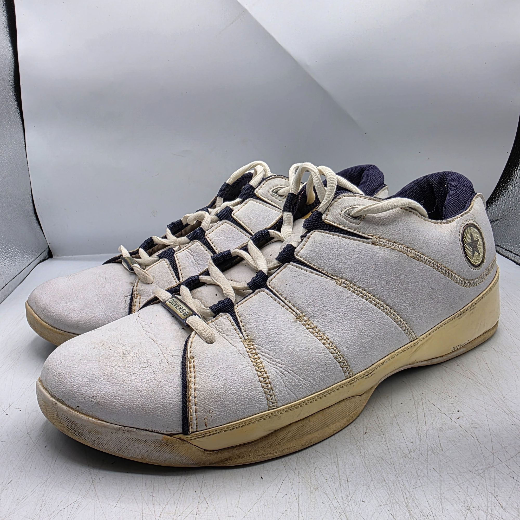 Converse Converse Dwayne Wade Mens Size 14 White Retro Basketball Sho Size US 14 / EU 47 - 4 Thumbnail