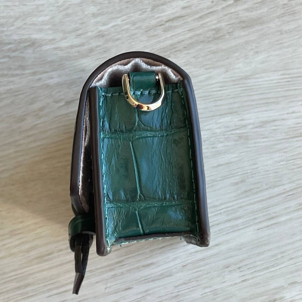 Kate Spade Kate Spade knott croc embossed leather airpods pro case Size ONE SIZE - 6 Thumbnail