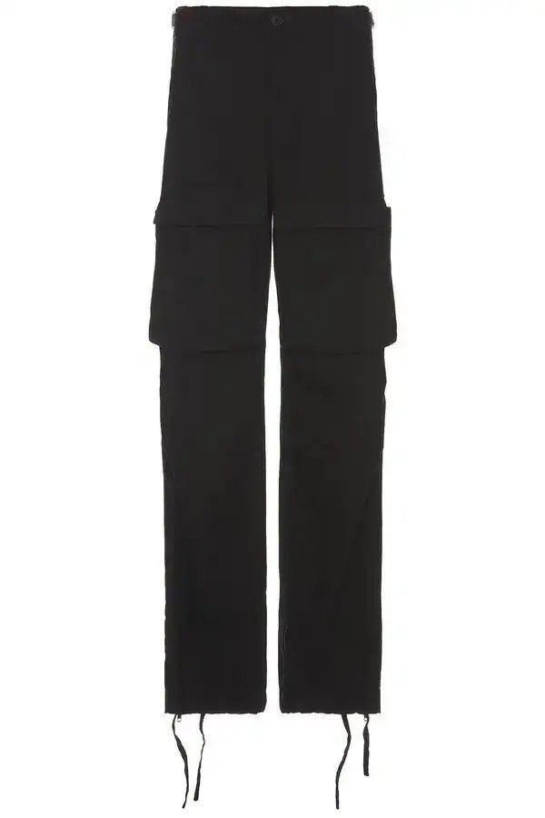 Givenchy o1n1vont0326 Military Spirit Pant in Black Size US 34 / EU 50 - 1 Thumbnail