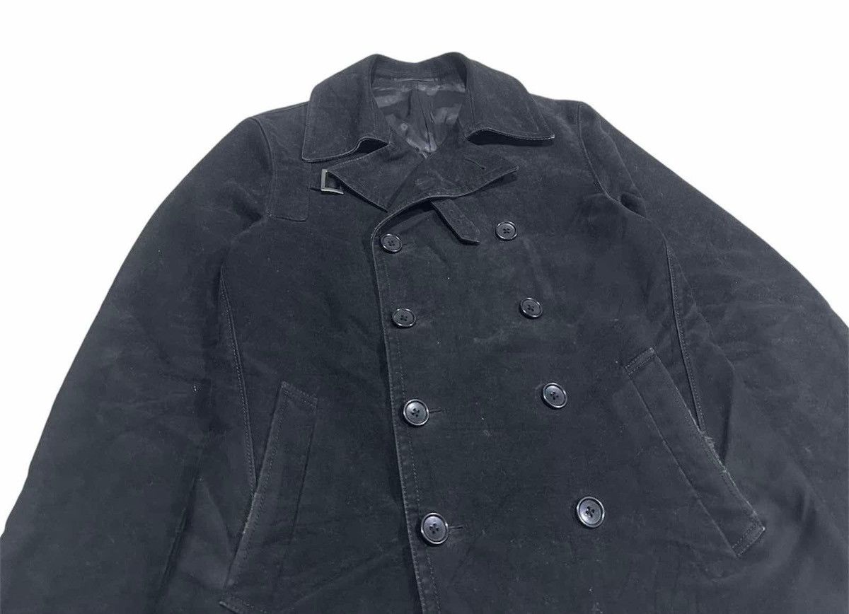 Japanese Brand 🔥Vintage Visaruno Peacoat Double Breast Jacket Size US L / EU 52-54 / 3 - 3 Thumbnail