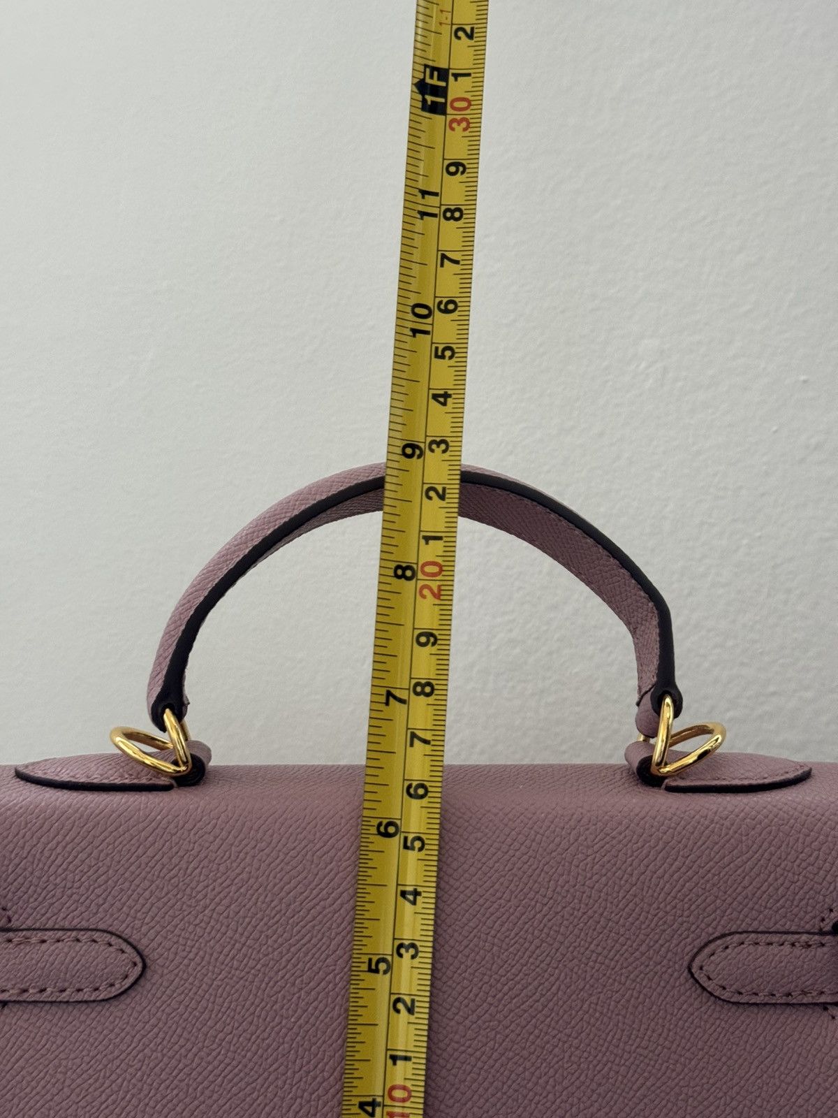 Other Mauve “Kelly-Style” Top Handle Bag Size ONE SIZE - 11 Thumbnail