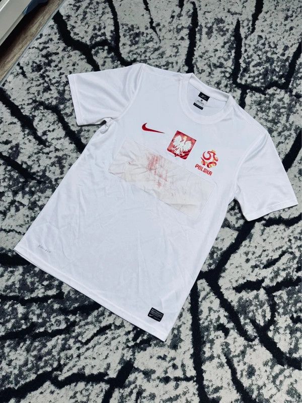 Nike Nike Polish National Football Team T-shirt, white, red, S Size US S / EU 44-46 / 1 - 2 Thumbnail