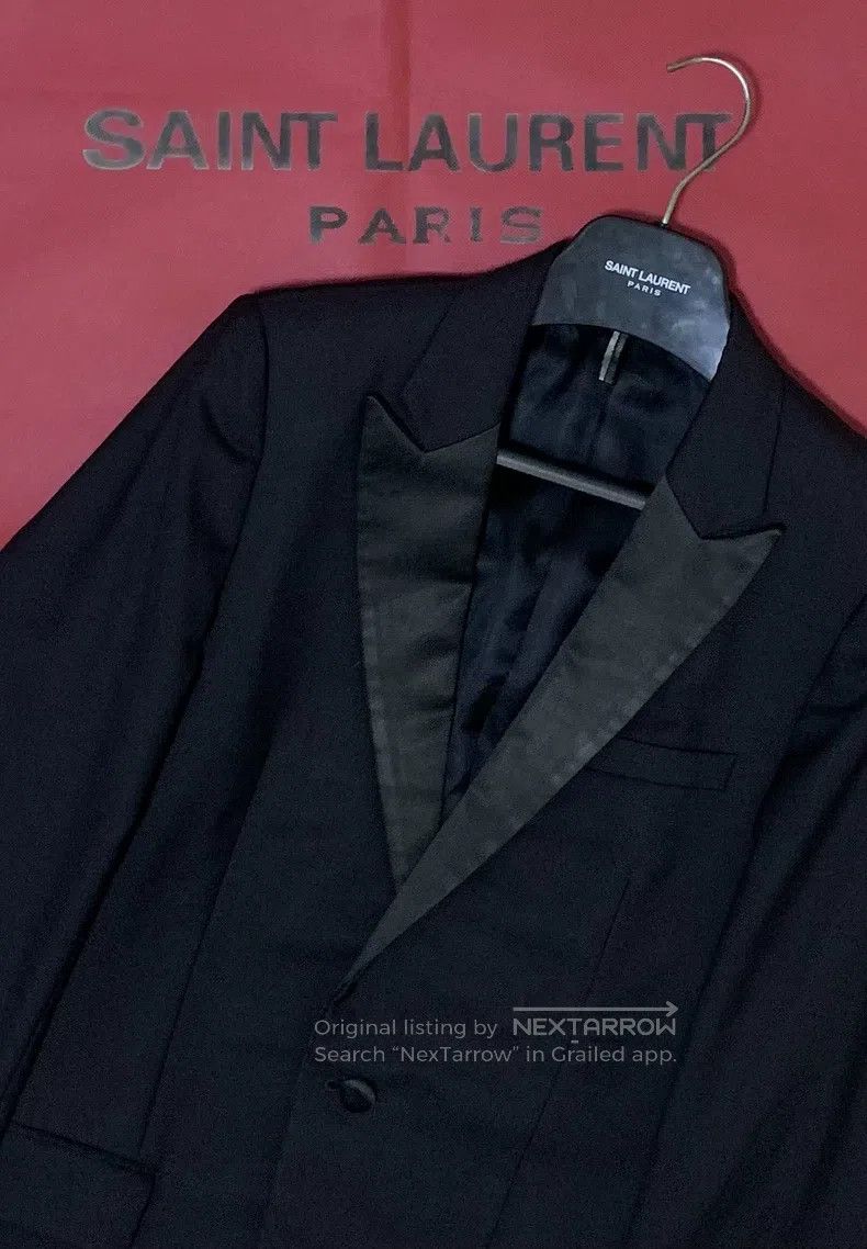 Dior Dior Large Ming Line Silk Gun Collar Smoking Suit Size US S / EU 44-46 / 1 - 7 Thumbnail