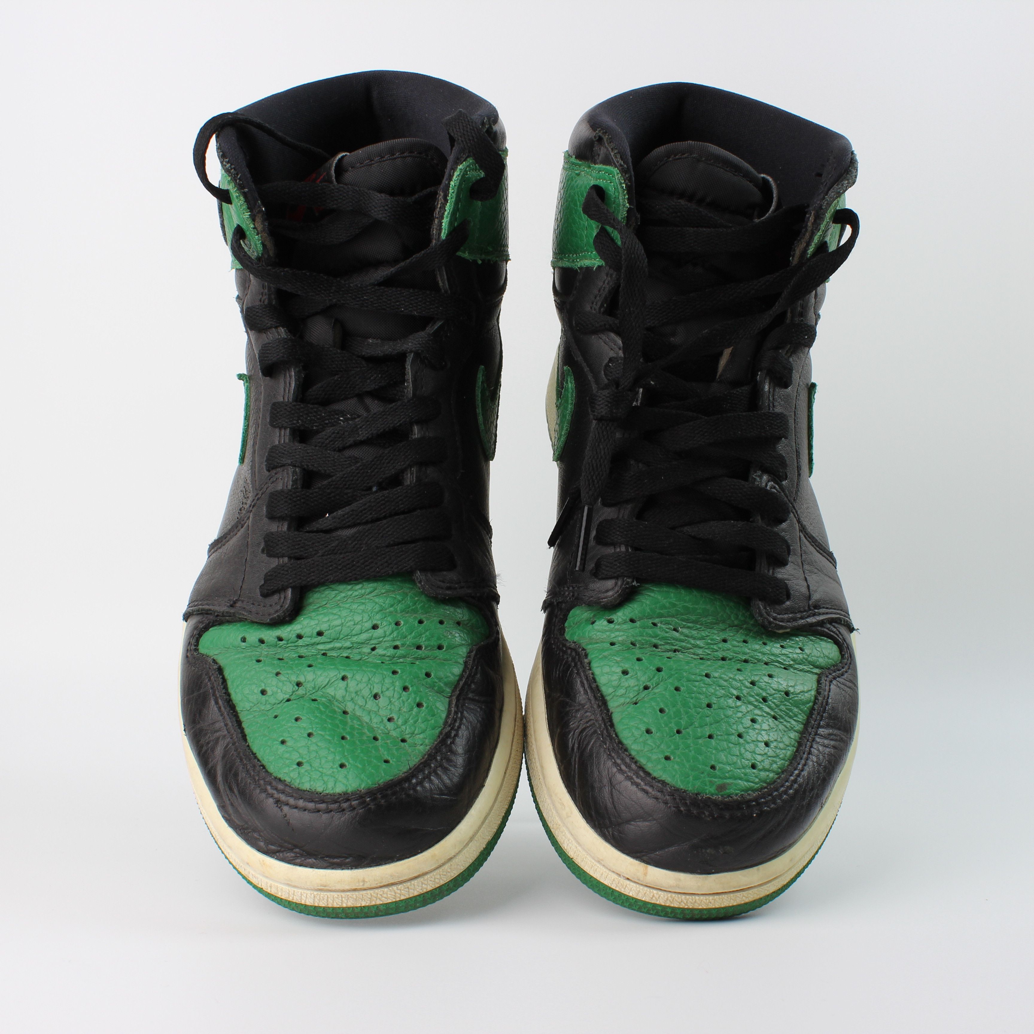 Nike Jordan 1 Retro High OG Pine Green Black 555088-030 Size US 9.5 / EU 42-43 - 6 Thumbnail
