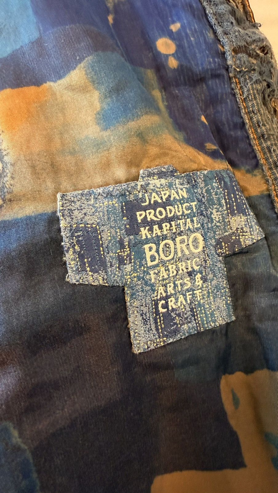 Kapital Kapital Indigo Boro Jacket Size US L / EU 52-54 / 3 - 4 Thumbnail