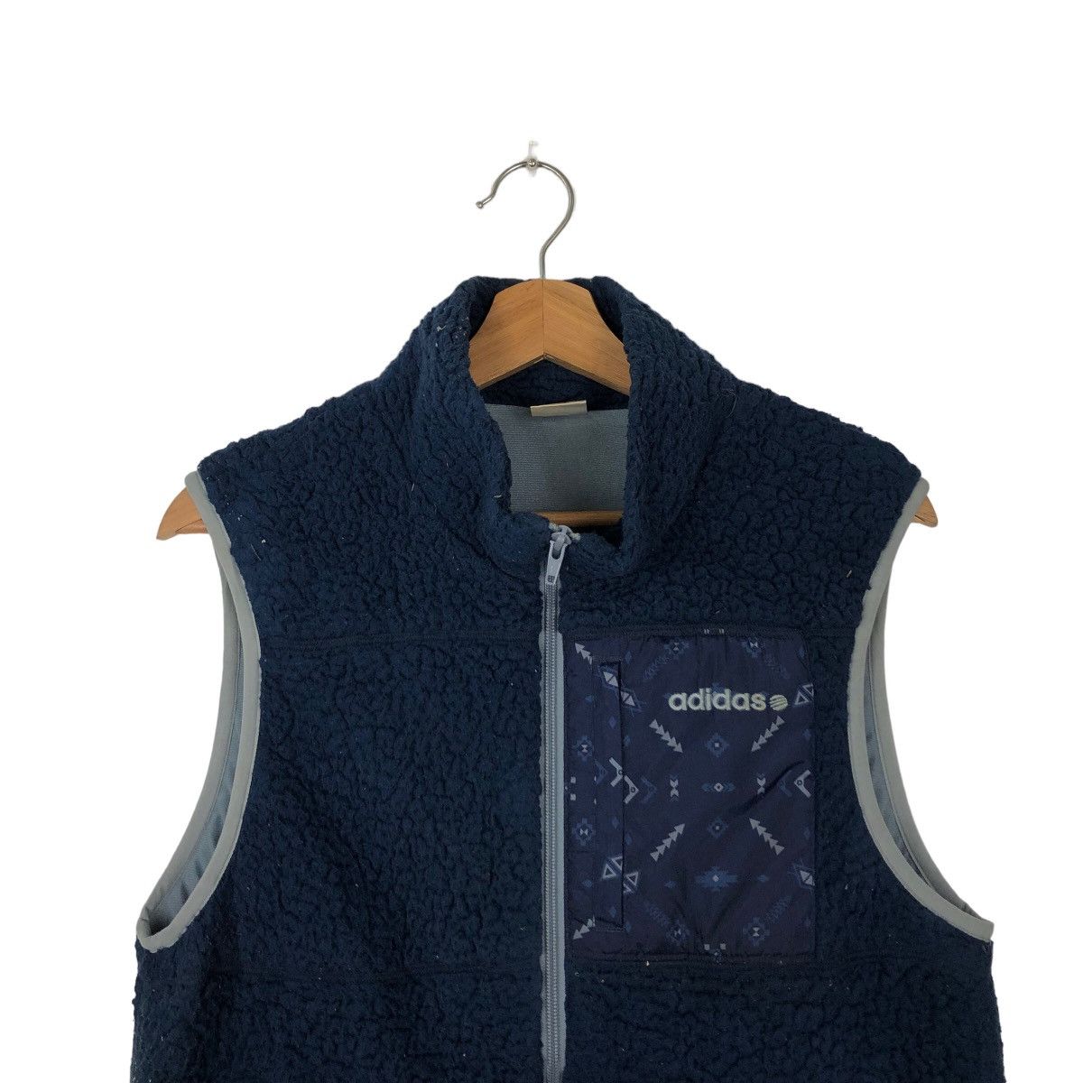 Adidas 🔥RARE FLEECE VEST VINTAGE ADIDAS NEO STREETWEAR Size US M / EU 48-50 / 2 - 2 Thumbnail
