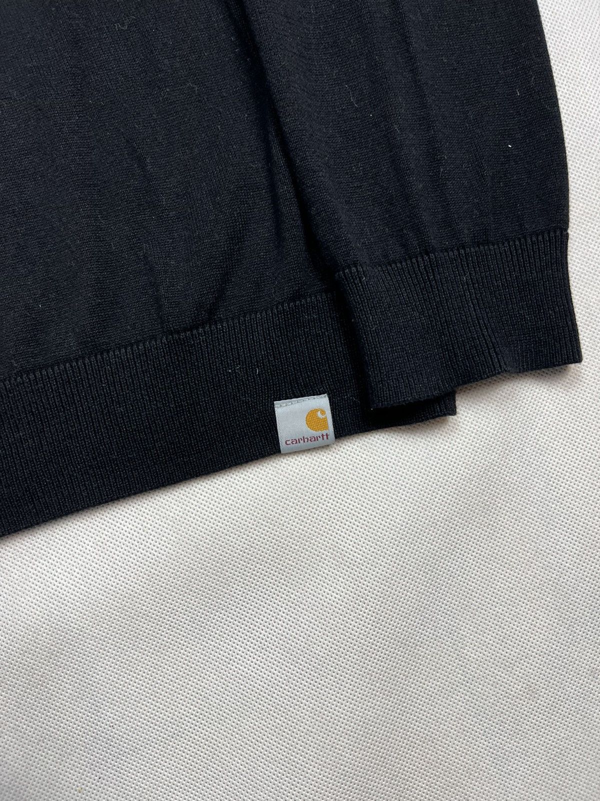 Carhartt Playoff Sweater Carhartt Small Logo Black Size US L / EU 52-54 / 3 - 2 Thumbnail