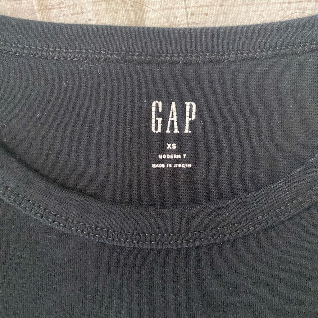 Gap Gap women XS Crewneck Longsleeve fitted shirt black Size XS / US 0-2 / IT 36-38 - 6 Thumbnail