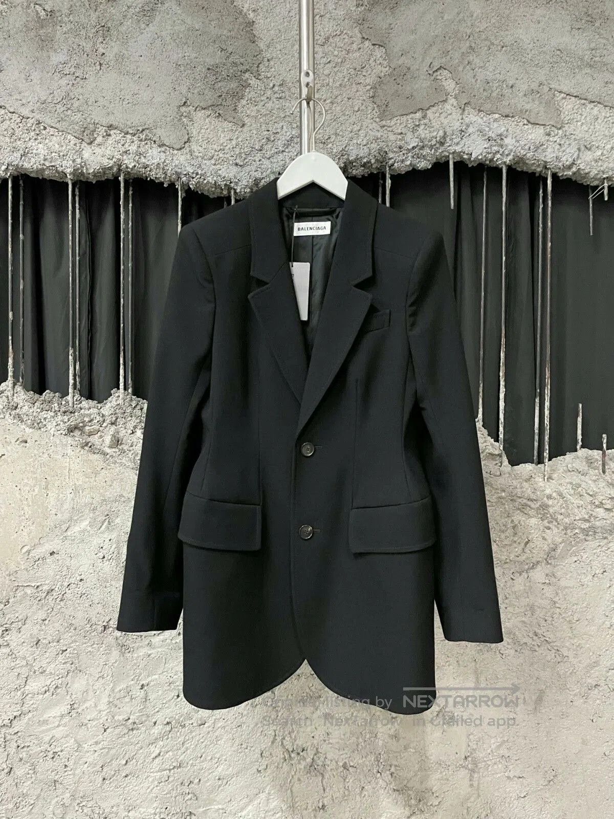 Balenciaga Hourglass Blazer.