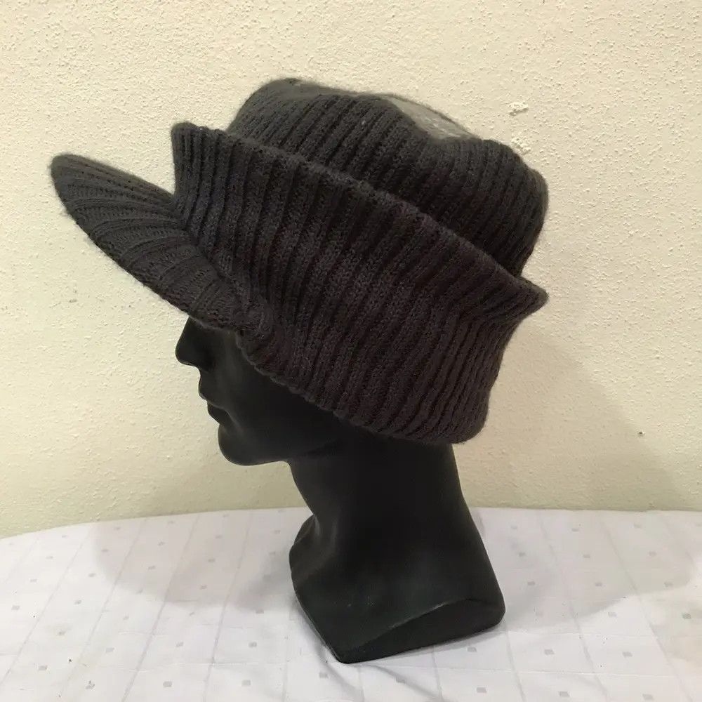 Vintage Japanese Brand Knit Beanie Hat Size ONE SIZE - 2 Thumbnail