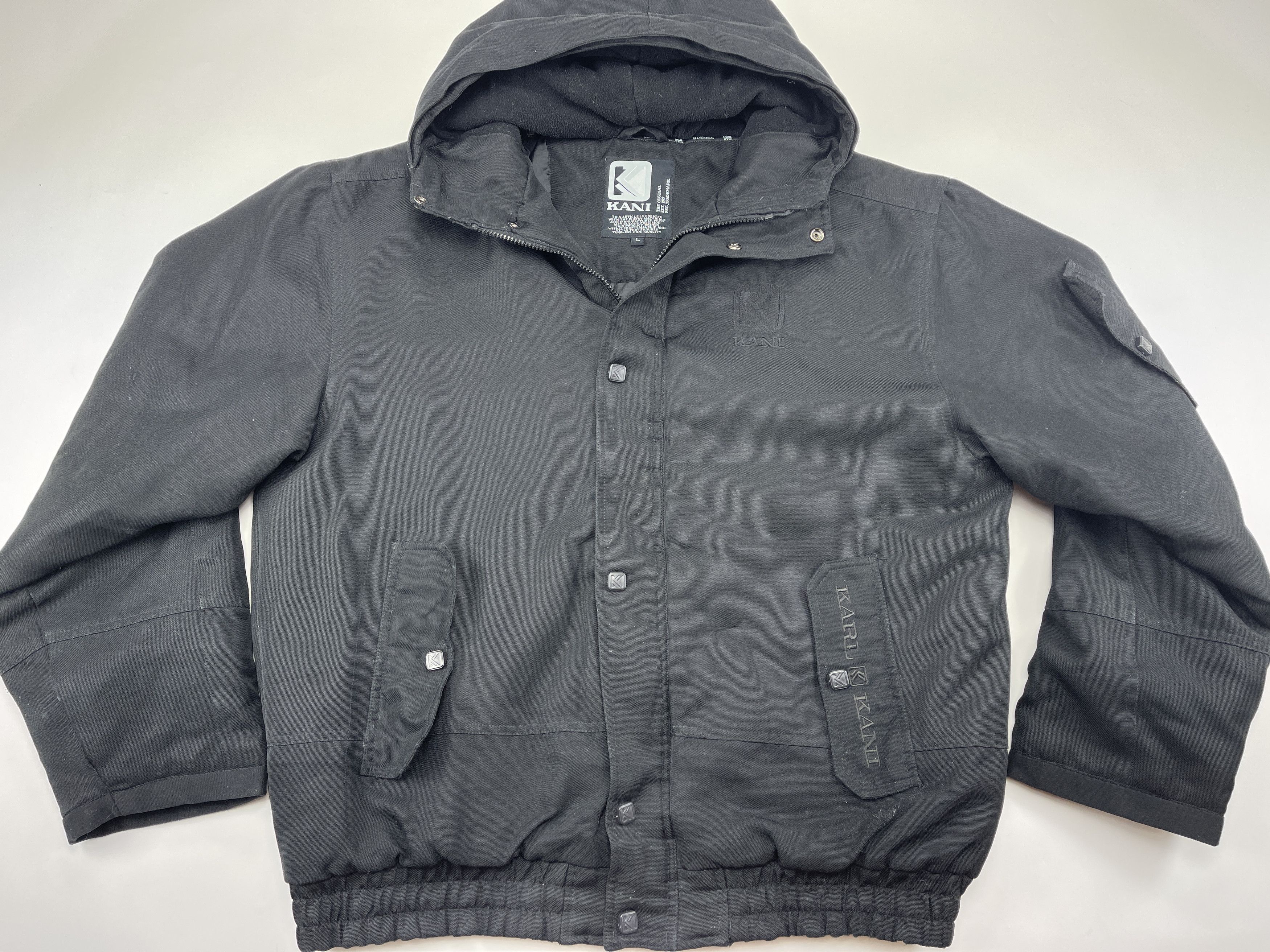 Karl Kani KARL KANI jacket, vintage, 90s hip hop, 1990s, mens size L Size US L / EU 52-54 / 3 - 6 Thumbnail