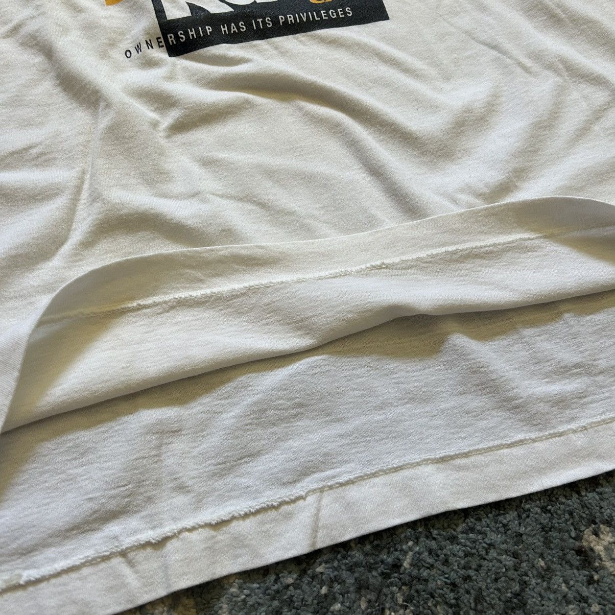 Vintage 90s Purdue Gold Rush card slubby single stitch souvenir tee Size US XL / EU 56 / 4 - 7 Thumbnail