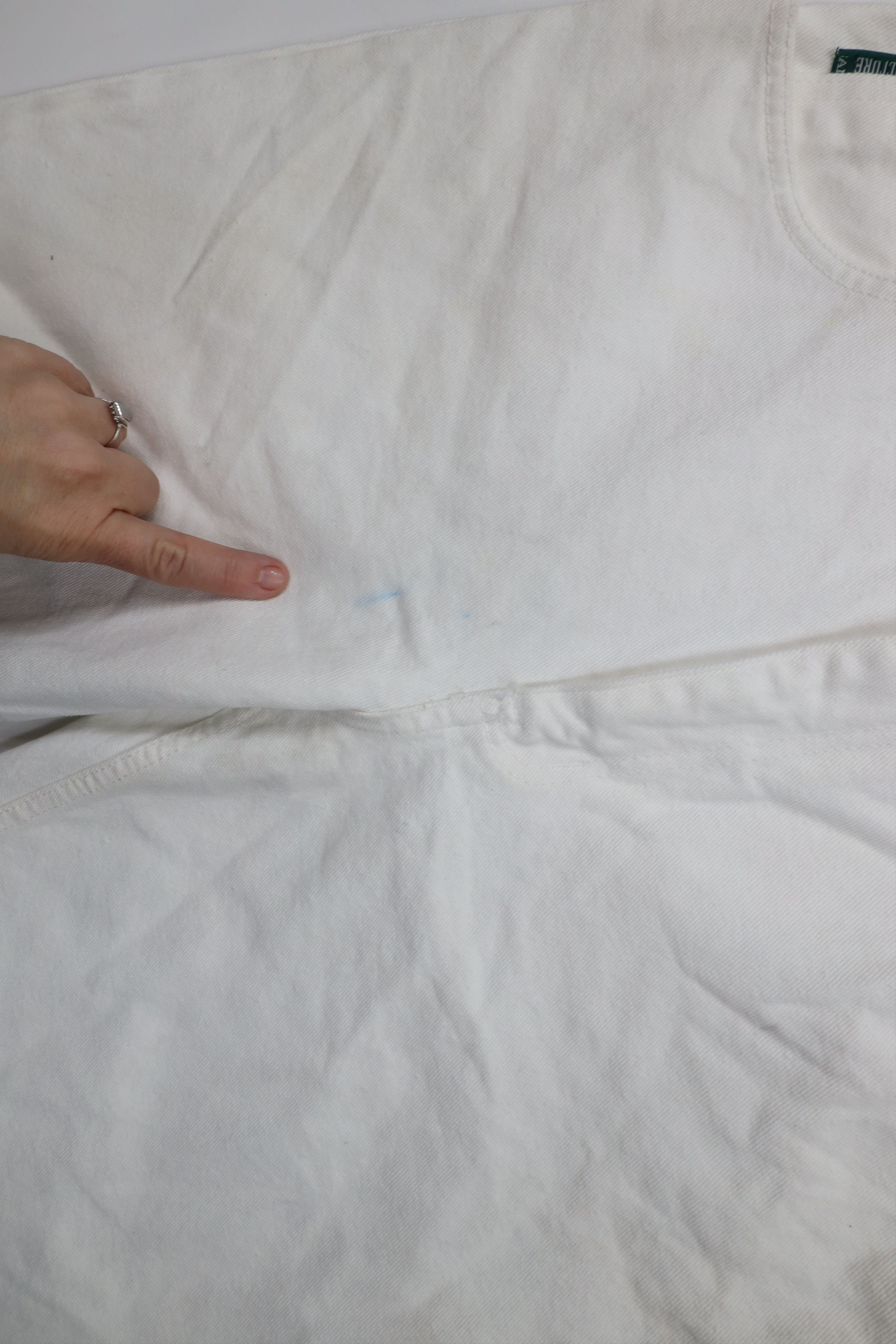 Vintage Deadstock Vintage 90s Streetwear Skateboard Jeans White Size US 30 / EU 46 - 5 Thumbnail