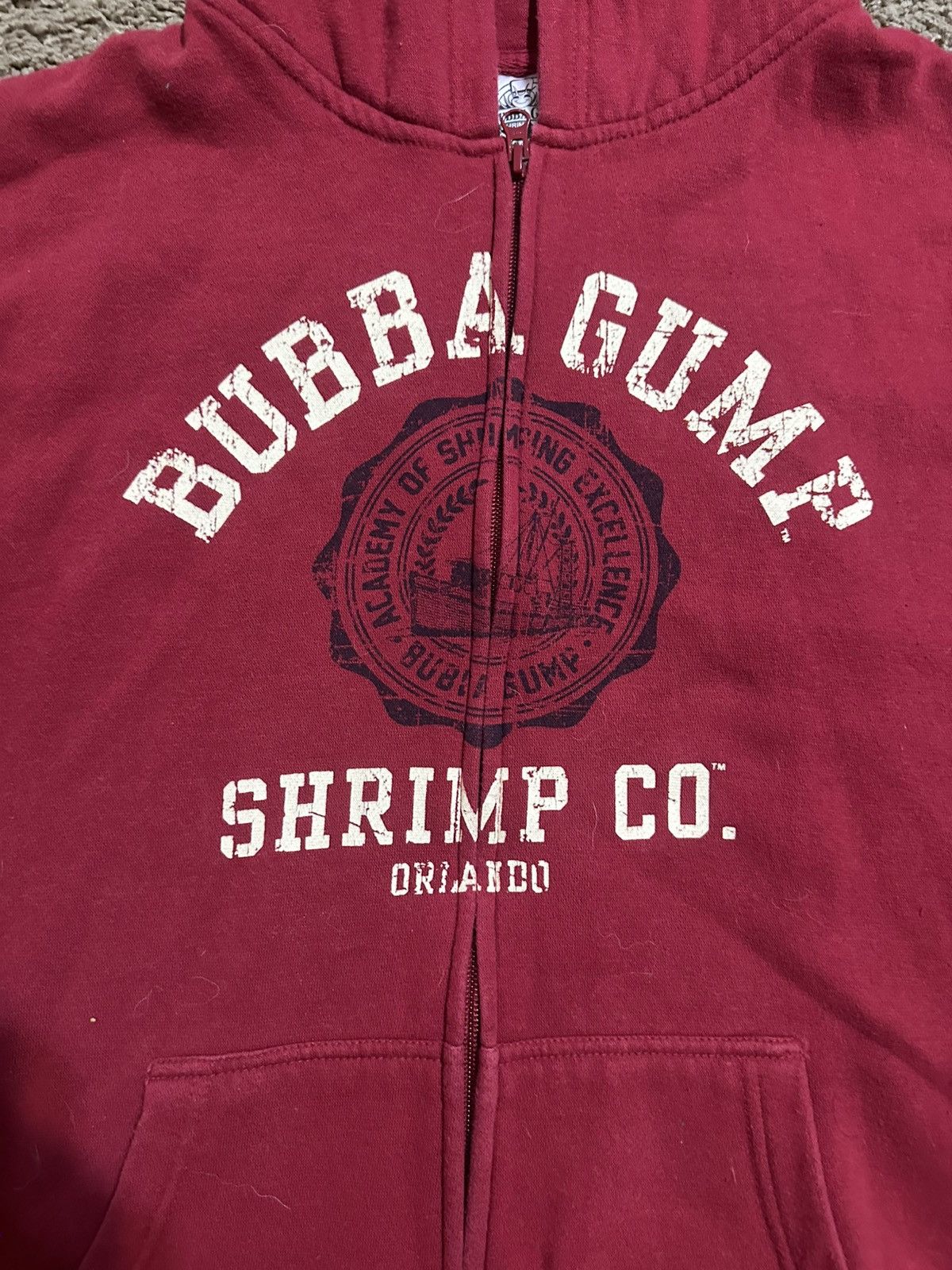 Other Vintage Bubba Gump Shrimp Co hoodie 00s size medium Size US M / EU 48-50 / 2 - 2 Thumbnail