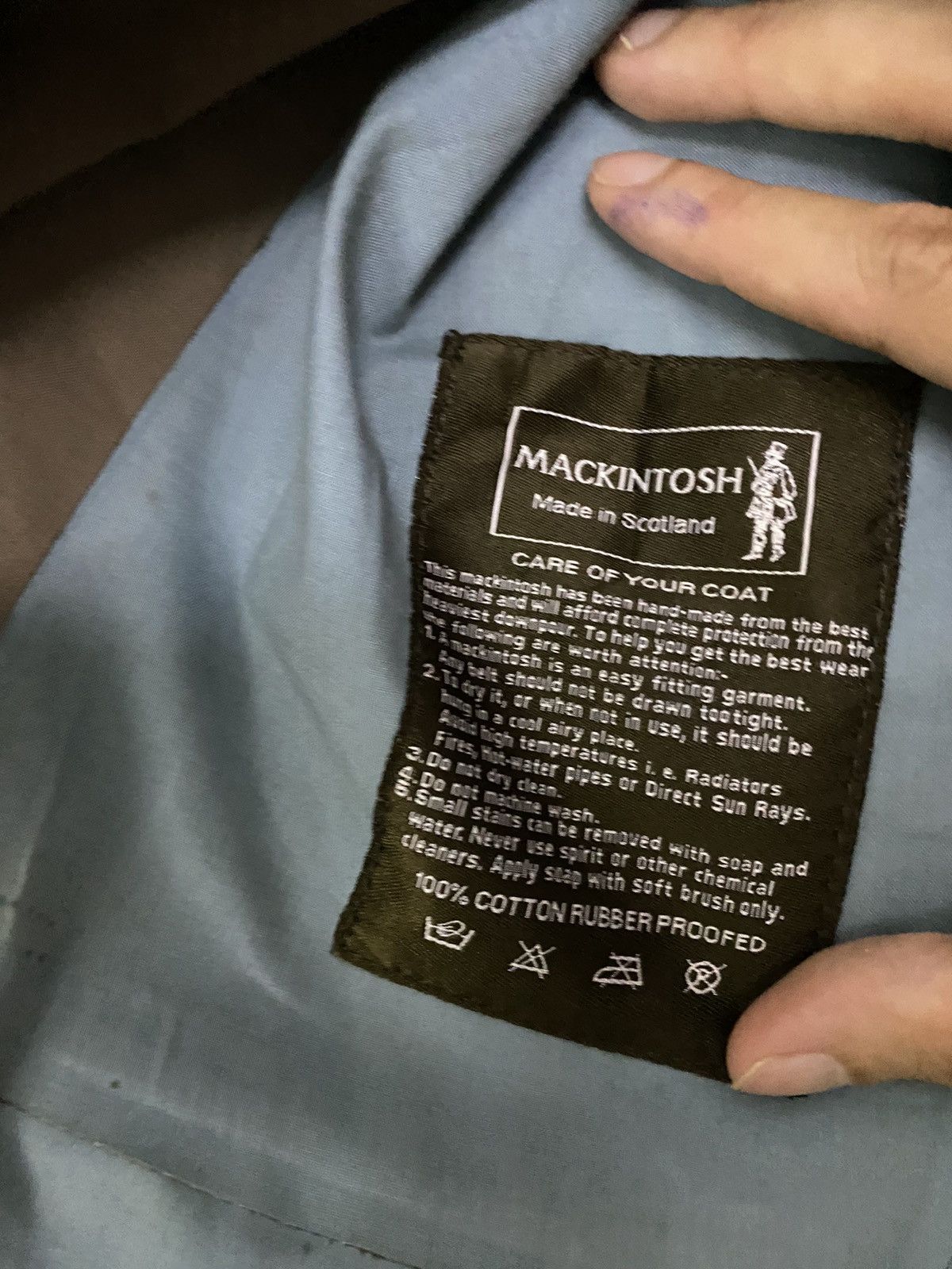Kiko Kostadinov Mackintosh scotland raincoat Size XS / US 0-2 / IT 36-38 - 7 Thumbnail