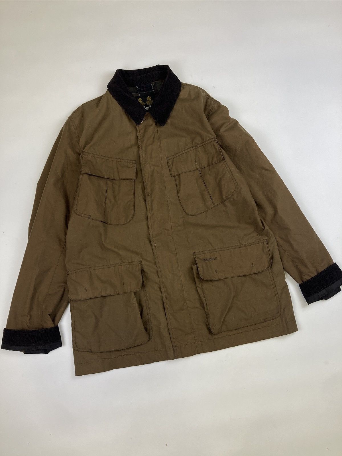 Barbour × Designer × Vintage Vintage Barbout coat jacket Size US L / EU 52-54 / 3 - 1 Thumbnail