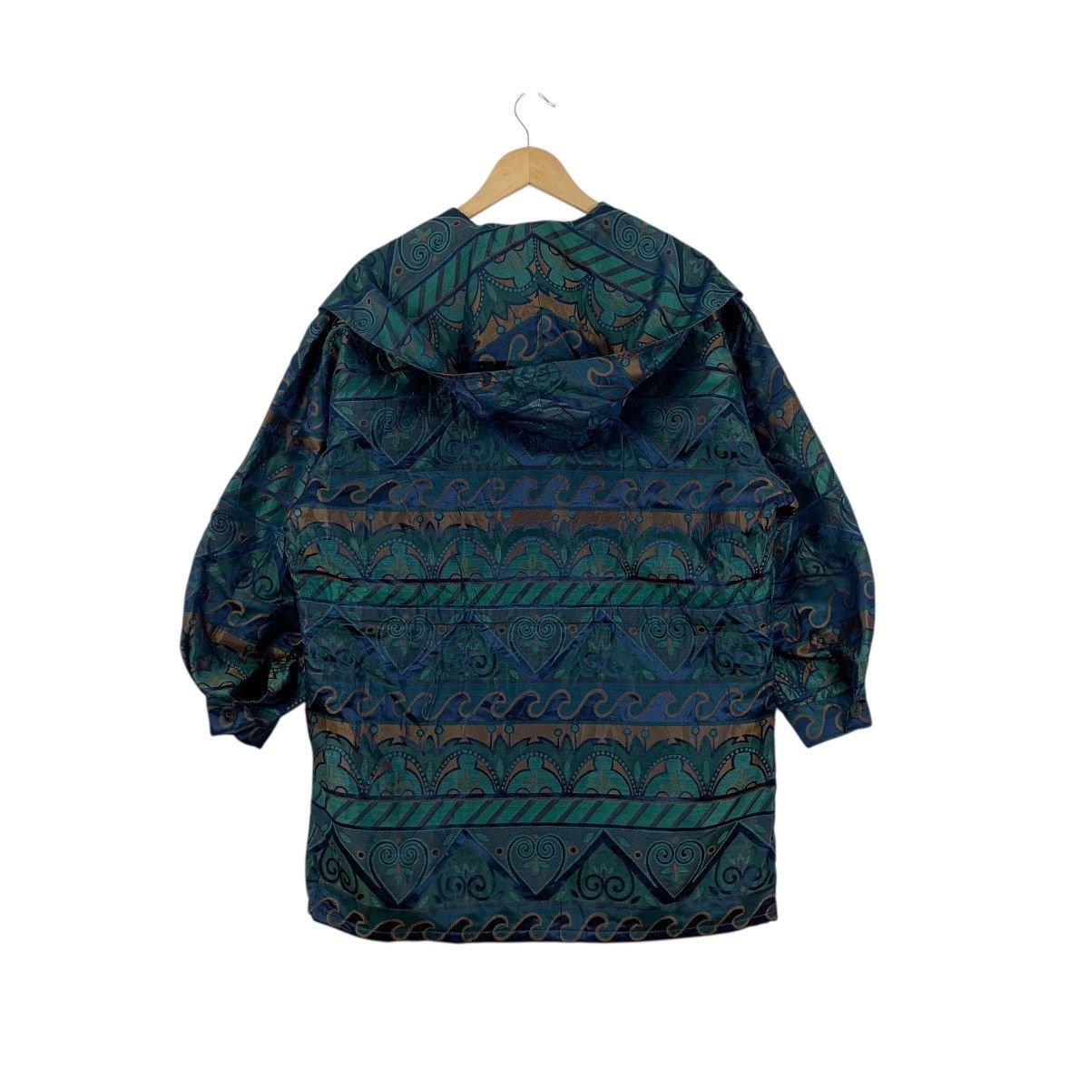 Dior Vintage CHRISTIAN DIOR SPORT Paris Floral Baroque Aztec AOP Size M / US 6-8 / IT 42-44 - 7 Thumbnail