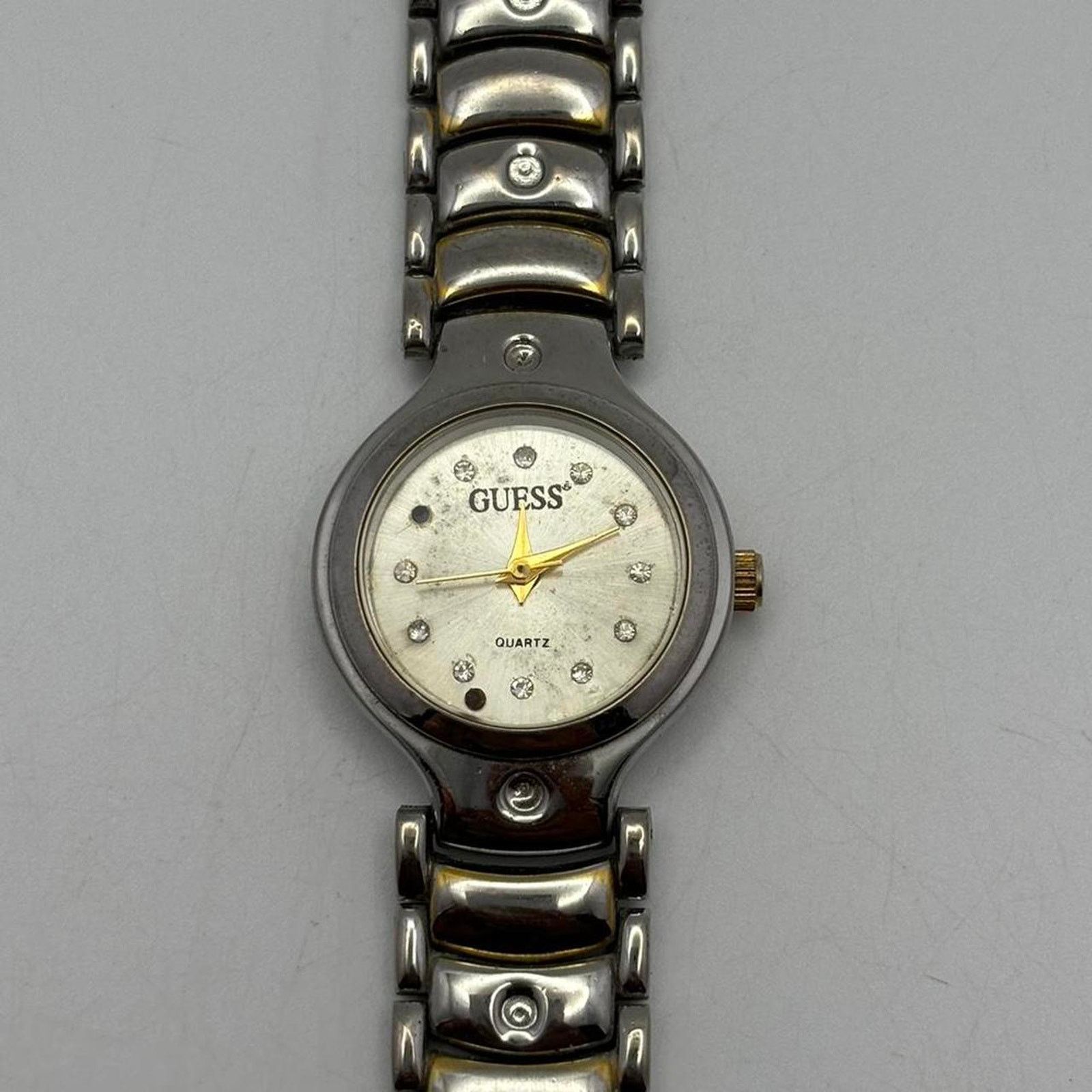Guess Vintage Silver Men's Guess Watch Size ONE SIZE - 2 Thumbnail
