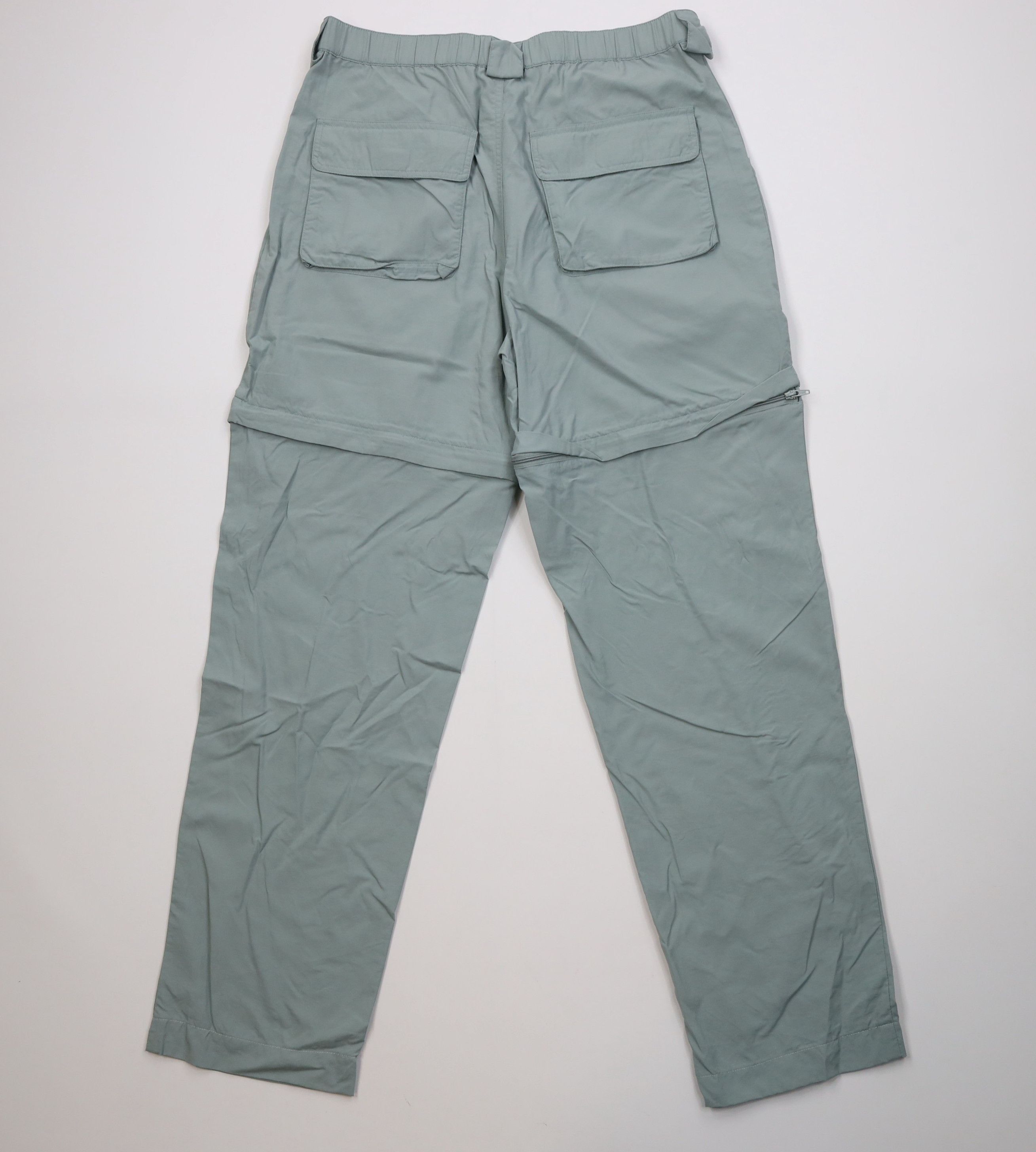 Cabelas Vintage 90s Y2K Cabelas Guidewear Cargo Pants Shorts Teal Size US 34 / EU 50 - 9 Thumbnail