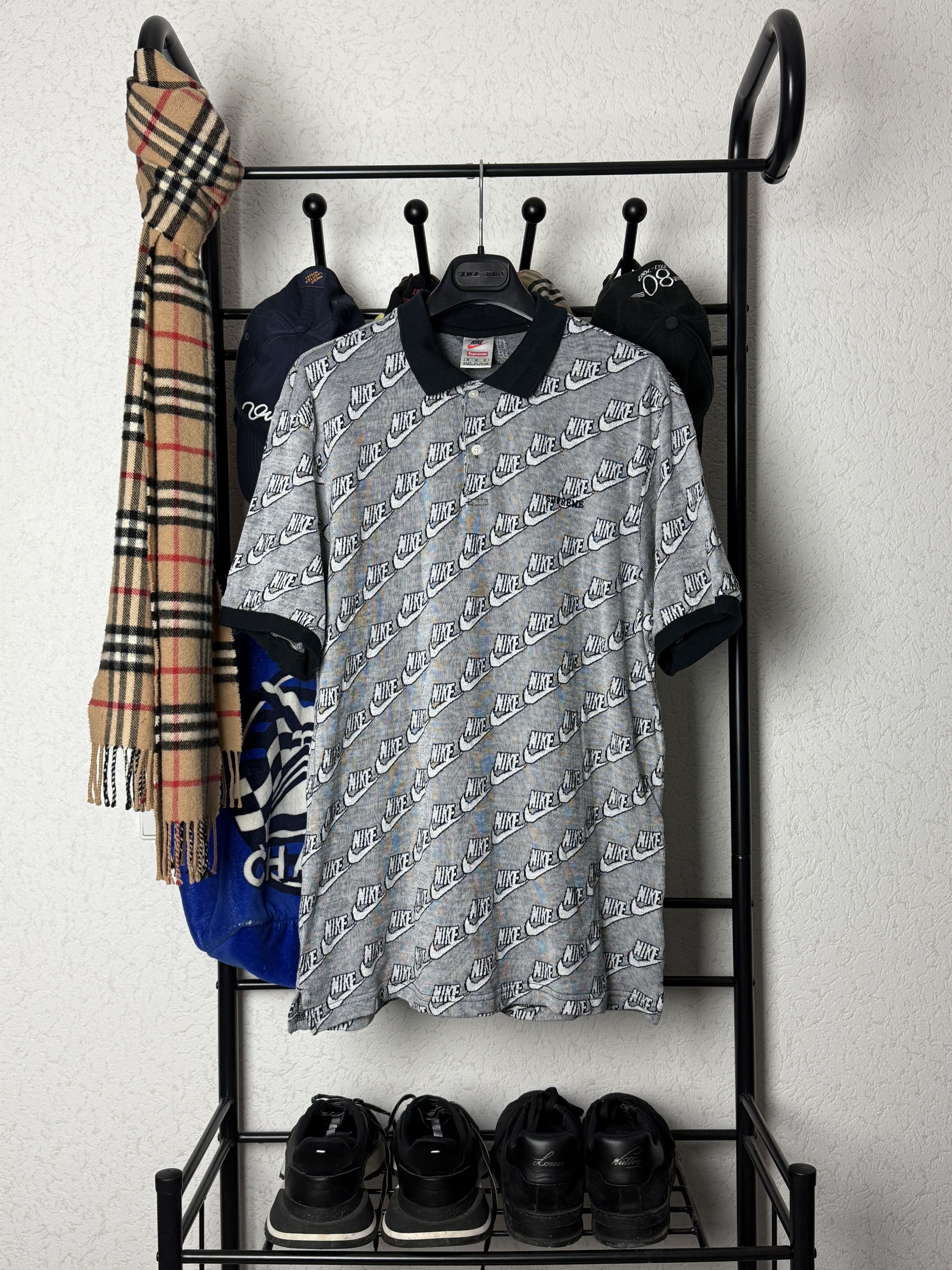 Supreme Supreme Nike SS18 all over logo polo Size US M / EU 48-50 / 2 - 1 Thumbnail