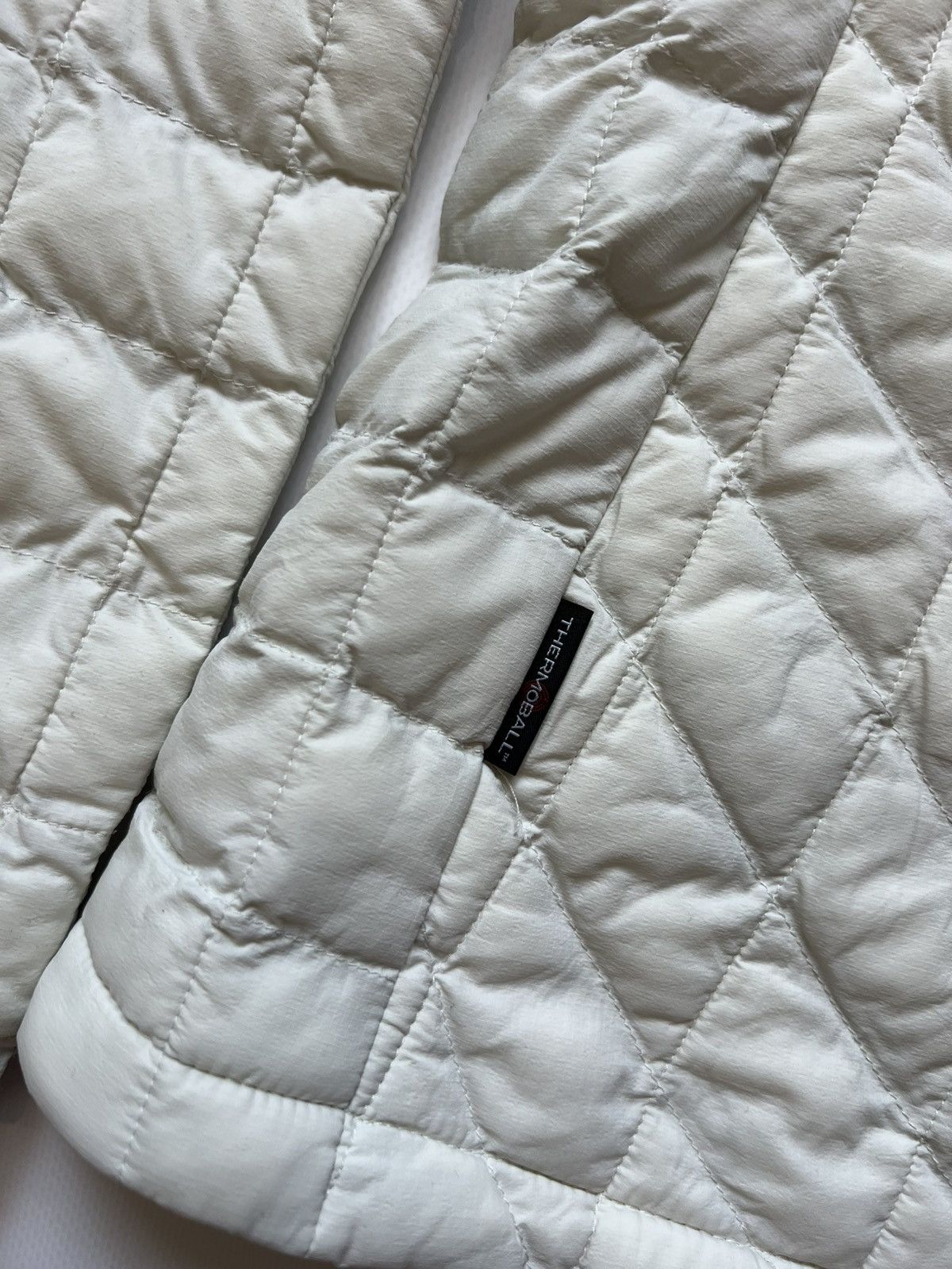 The North Face The North Face Down Full Zip Jacket Micropuffer Winter White Size S / US 4 / IT 40 - 9 Thumbnail