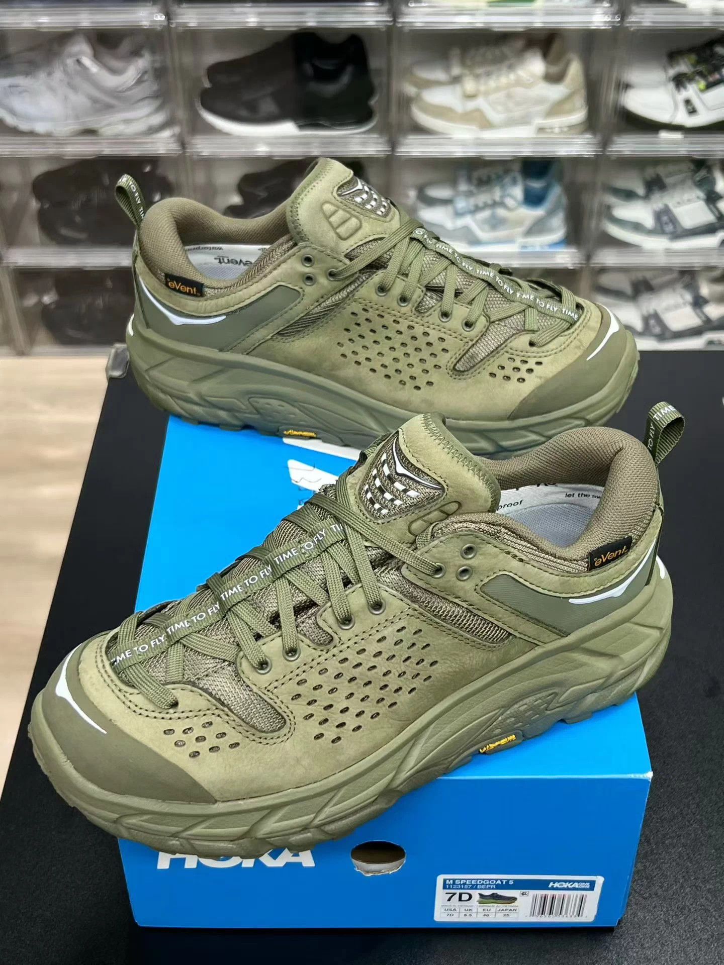 Hoka HOKA ONE Transport Olive Green 41 Like New Boxed Size US 8 / EU 41 - 1 Thumbnail