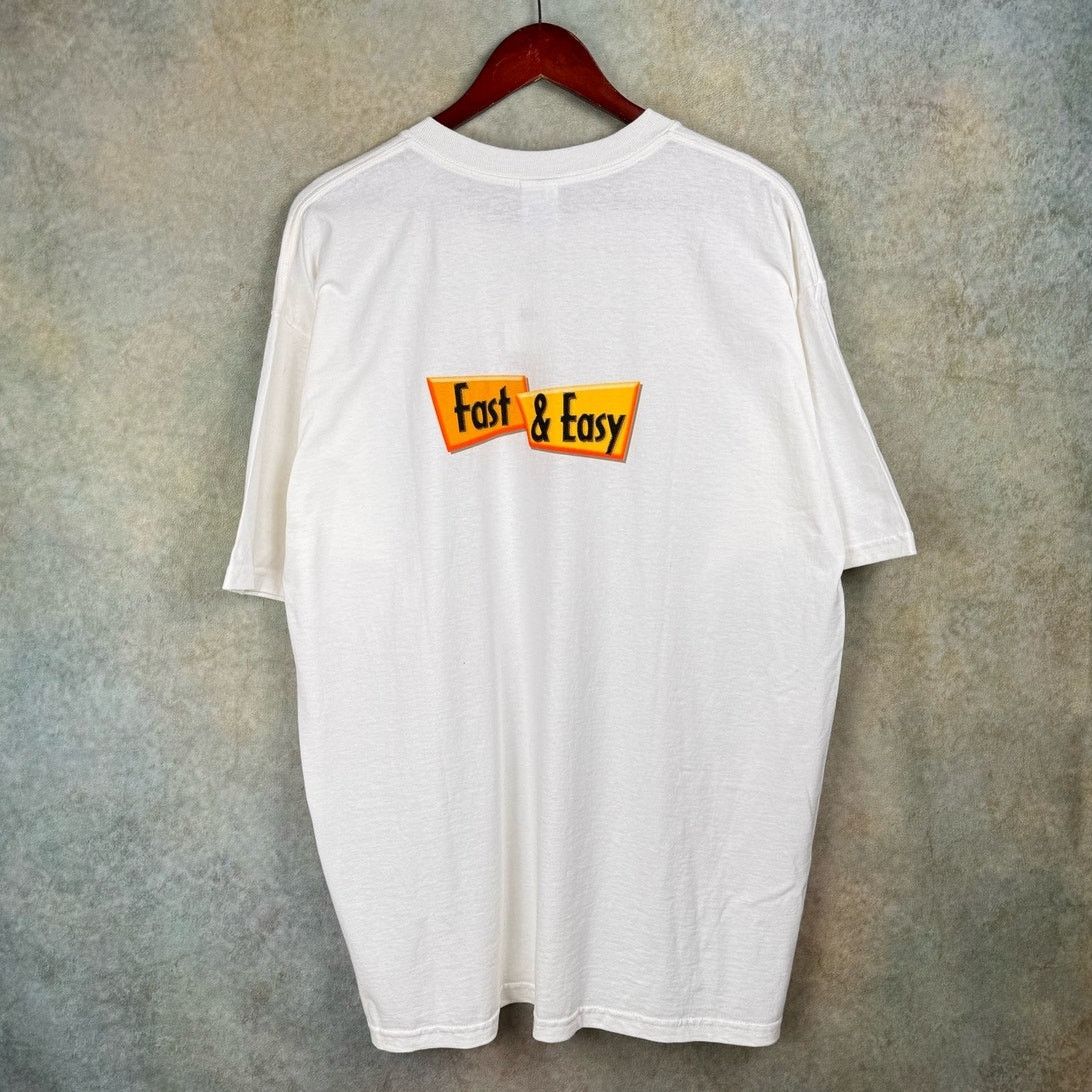 Vintage VTG 90s Hot Pockets T Shirt Mens Sz XL White Size US XL / EU 56 / 4 - 3 Thumbnail