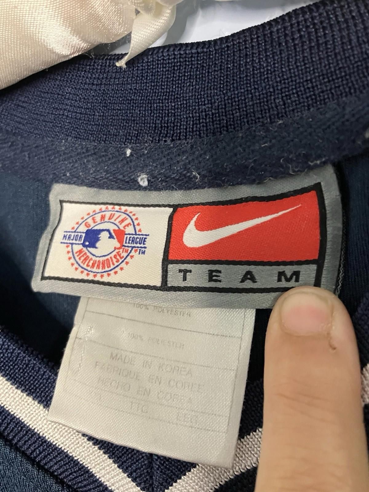 Nike Nike Team VTG New York Yankees Jersey Size ONE SIZE - 4 Thumbnail