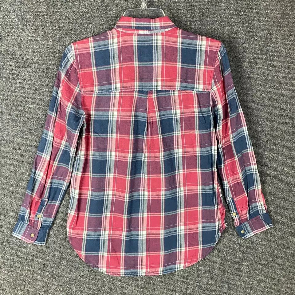 American Eagle Outfitters American Eagle Button Up Top Women's Small Boyfriend Fit Size S / US 4 / IT 40 - 7 Thumbnail