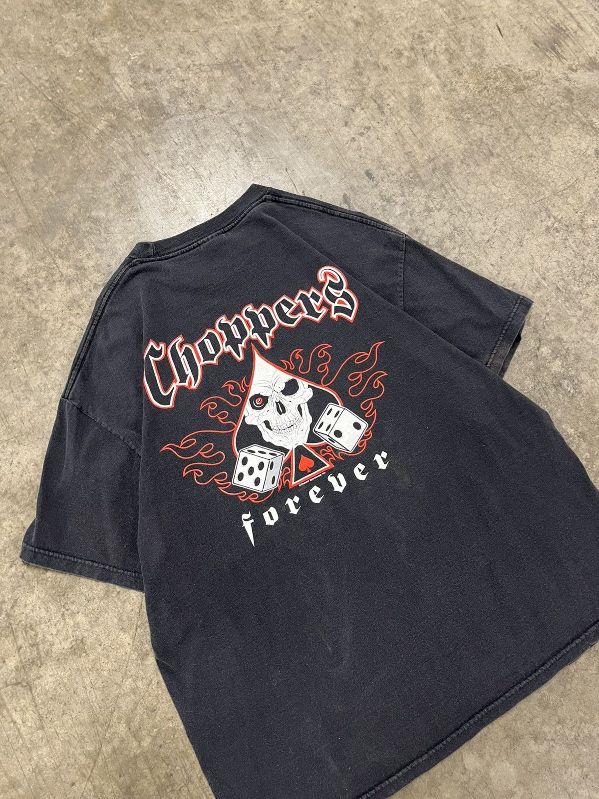 Vintage West coast choppers style grunge tee skater hype rare biker Size US XL / EU 56 / 4 - 3 Thumbnail