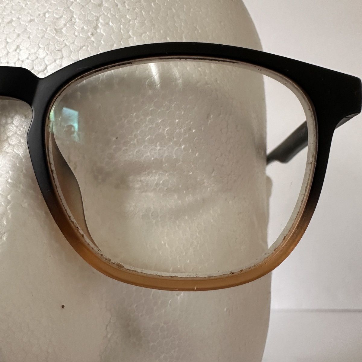 Other ZENNI Square Ombre Brown Eyeglasses Lightweight FRAMES only Size ONE SIZE - 6 Thumbnail