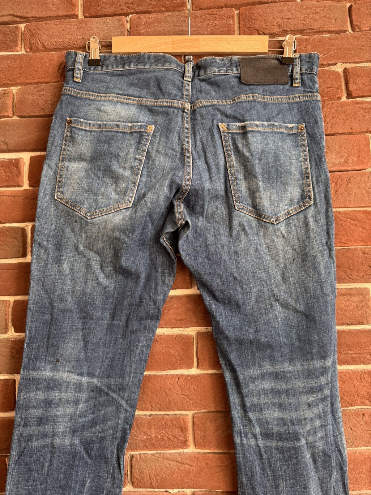 Dsquared2 Rare Vintage Dsquared2 I’m Not Weird Denim pants 52 Blue Size US 34 / EU 50 - 10 Thumbnail