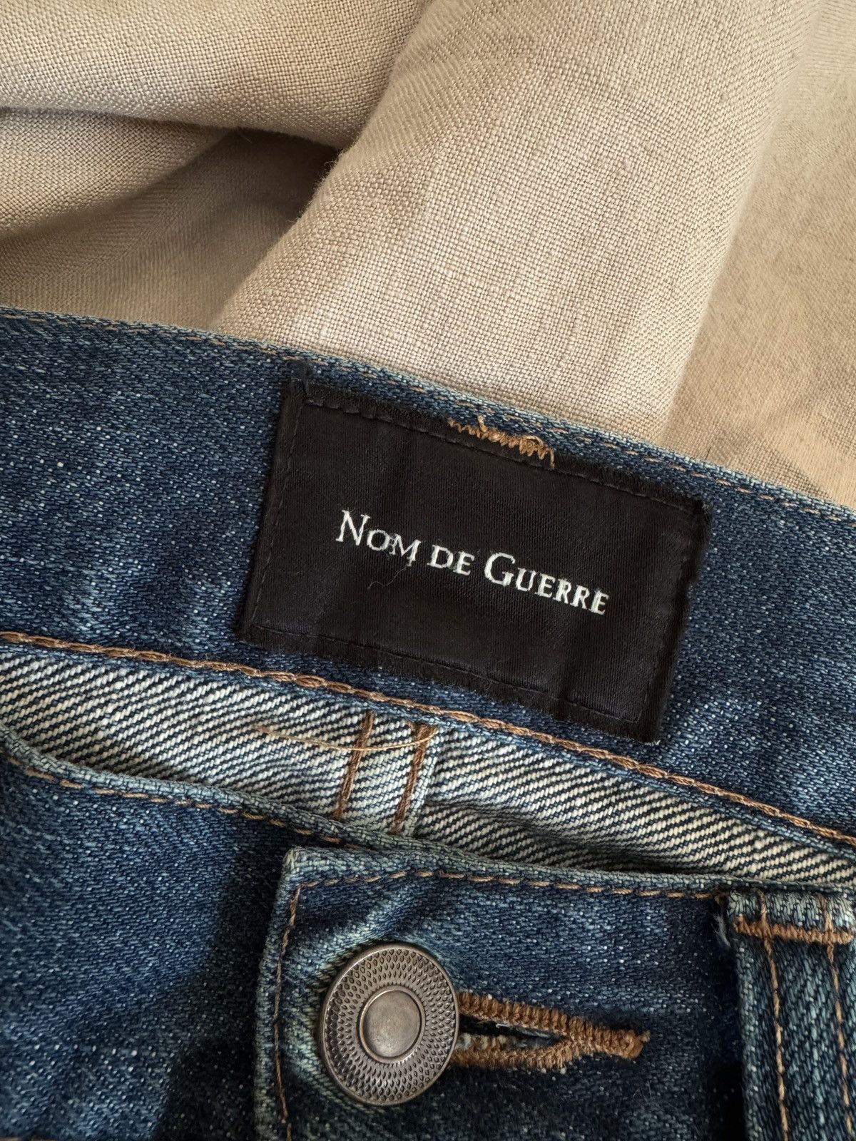 Nom De Guerre Nom De Guerre selvedge vintage jeans Size US 30 / EU 46 - 3 Thumbnail