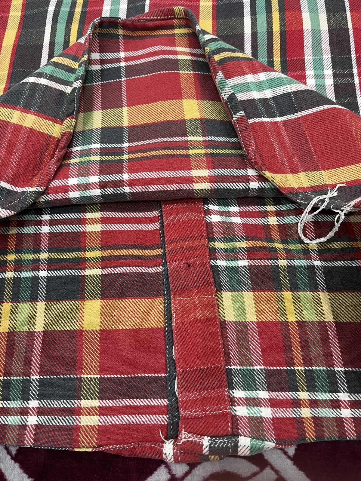 Vintage Rouston Union Made Plaid Flannel Size US M / EU 48-50 / 2 - 13 Thumbnail