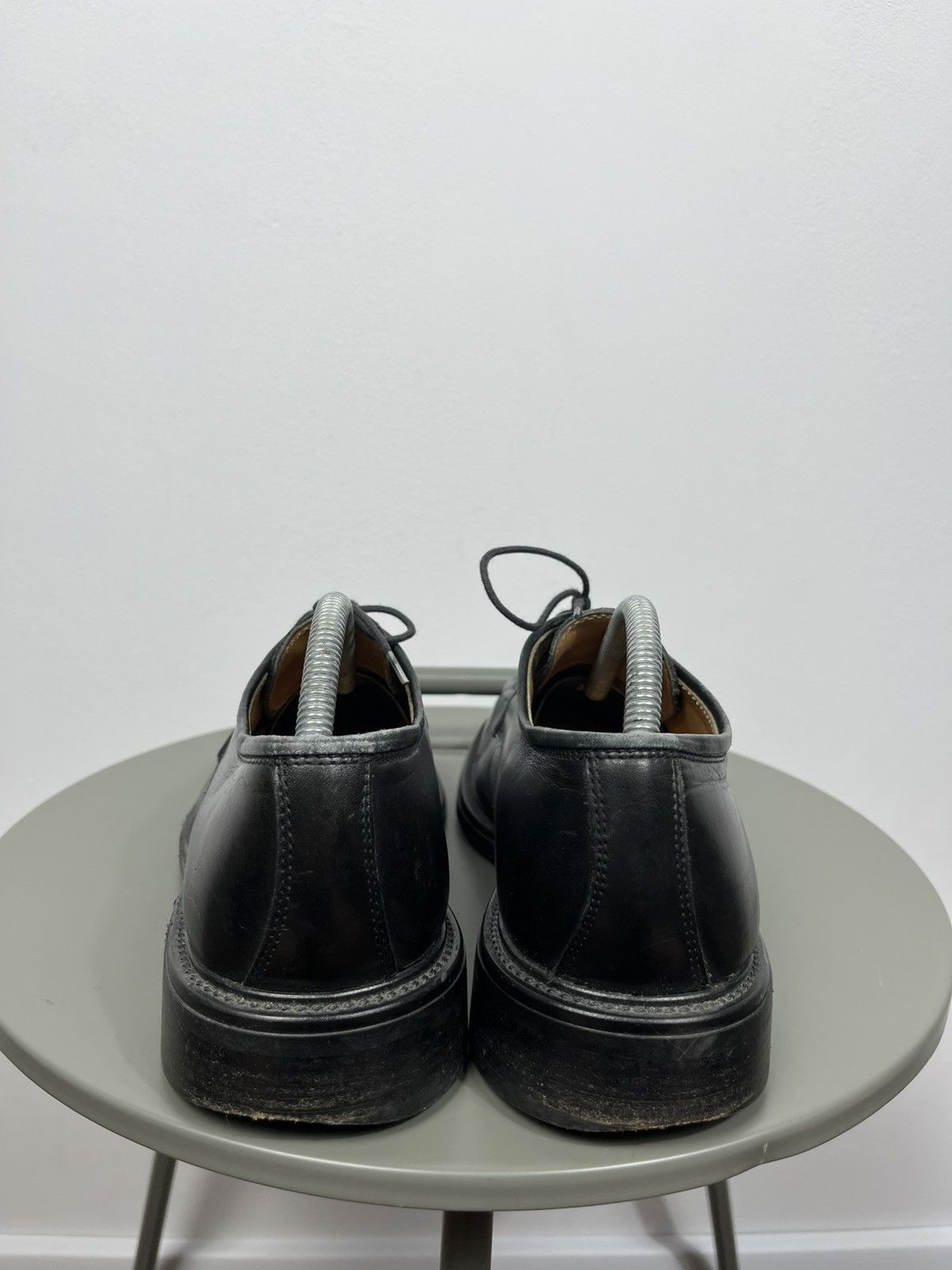 Clarks Clarks Black Leather Derby Shoes Men’s 9.5 Size US 9.5 / EU 42-43 - 7 Thumbnail