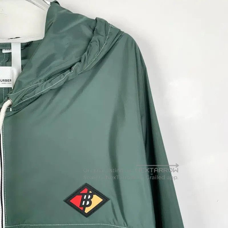 Burberry Burberry Green Nylon Men's Jacket. Size US XXL / EU 58 / 5 - 3 Thumbnail