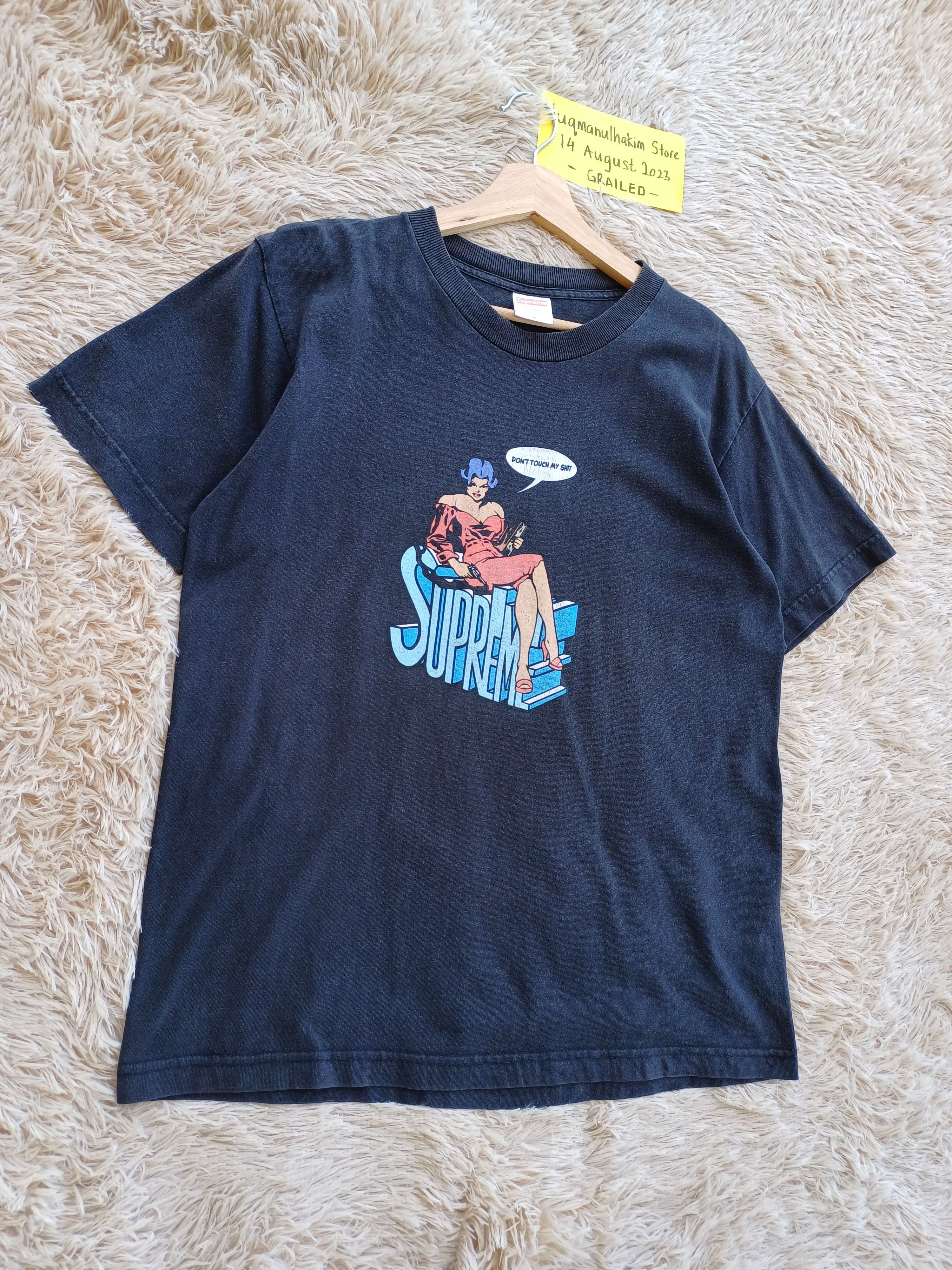 Supreme Rare SS2006 SUPREME Tee (Dont Touch My Shit) Size US M / EU 48-50 / 2 - 2 Thumbnail