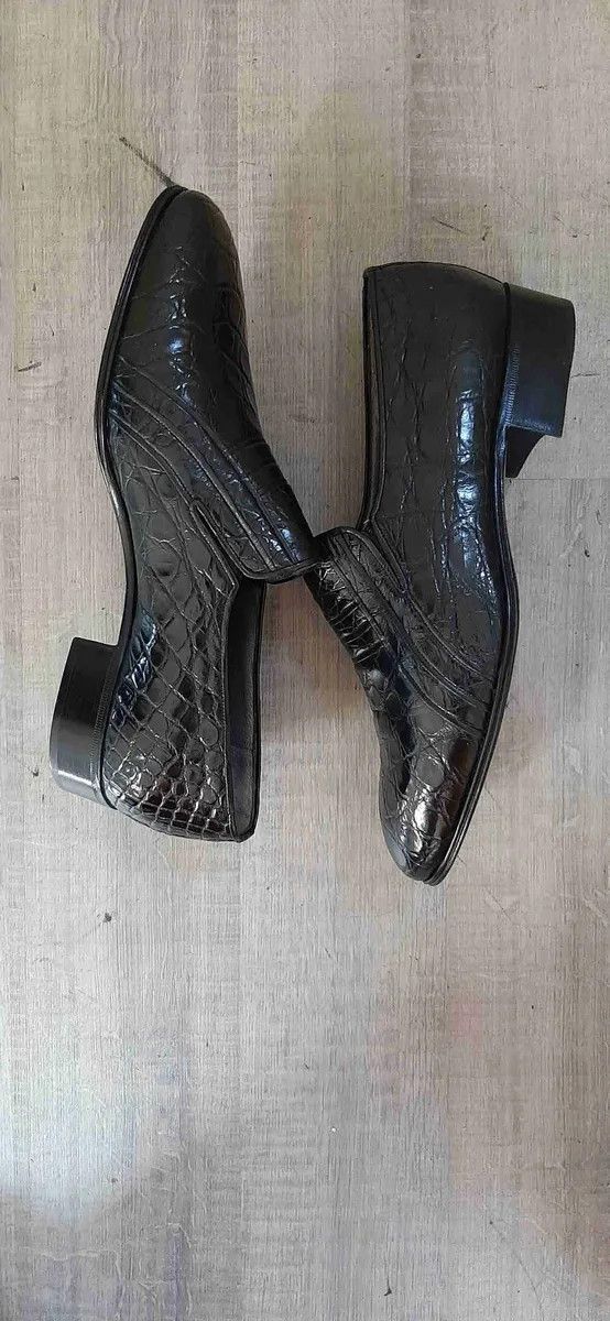 Other Edmond K Crocodile Shoes Size US 8 / EU 41 - 5 Thumbnail