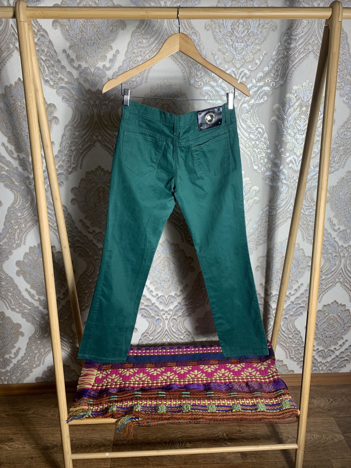 Versus Versace VERSACE JEANS COUTURE ITALIAN DESIGNER CLASSIC PANTS Y2K 90s Size 27" / US 4 / IT 40 - 8 Thumbnail