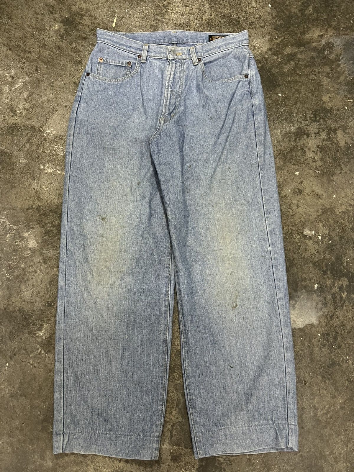 If Six Was Nine 💥Baggy💥Vintage 90’s Bobson Sun Sister Light Wash Jean Size US 30 / EU 46 - 1 Thumbnail
