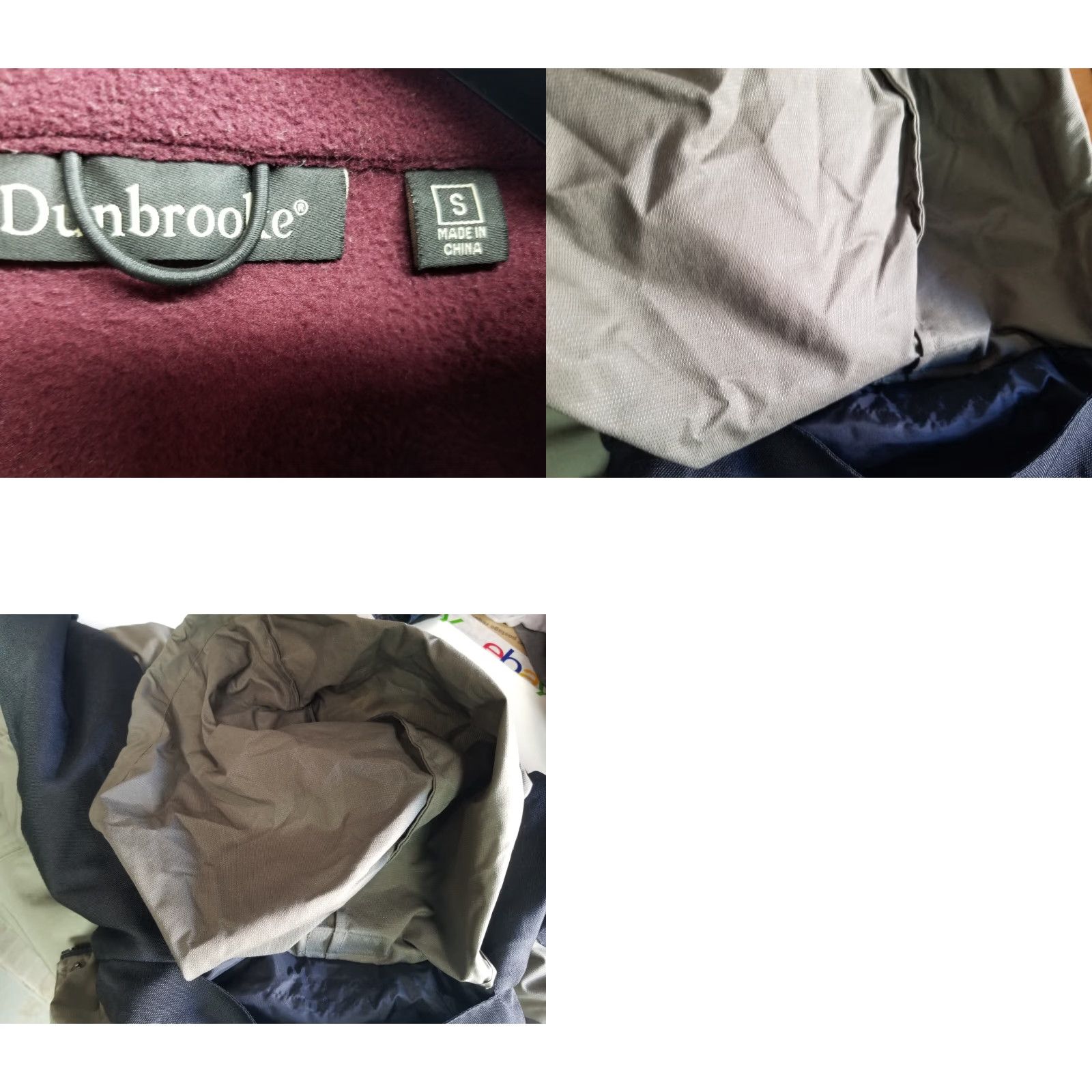 Dunbrooke Dunbrooke Jacket Parka Mens Hooded Waterproof Fleece Gray Size Small" Size US S / EU 44-46 / 1 - 8 Thumbnail