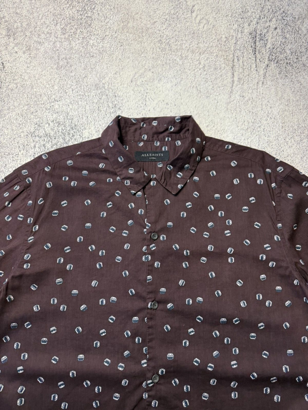 Allsaints Vintage Allsaints Y2K Hawaii Shirt Size US L / EU 52-54 / 3 - 14 Thumbnail