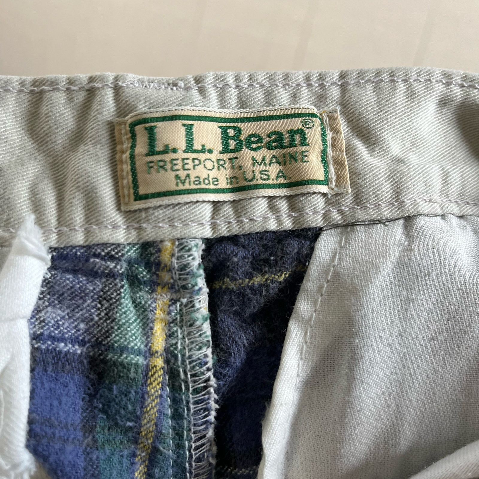 L.L. Bean Vintage L.L. Bean Womens size 12 Flannel Lined Pants Size 34" / US 12 / IT 48 - 3 Thumbnail