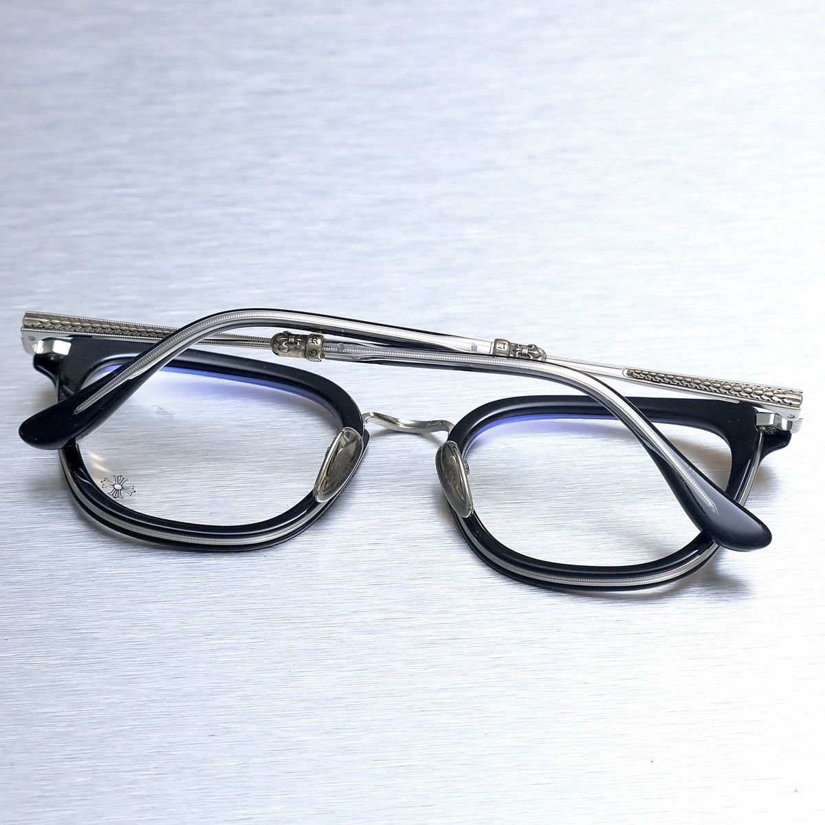 Chrome Hearts CHROME HEARTS STRAPADICTOME GLASSES Size ONE SIZE - 10 Thumbnail