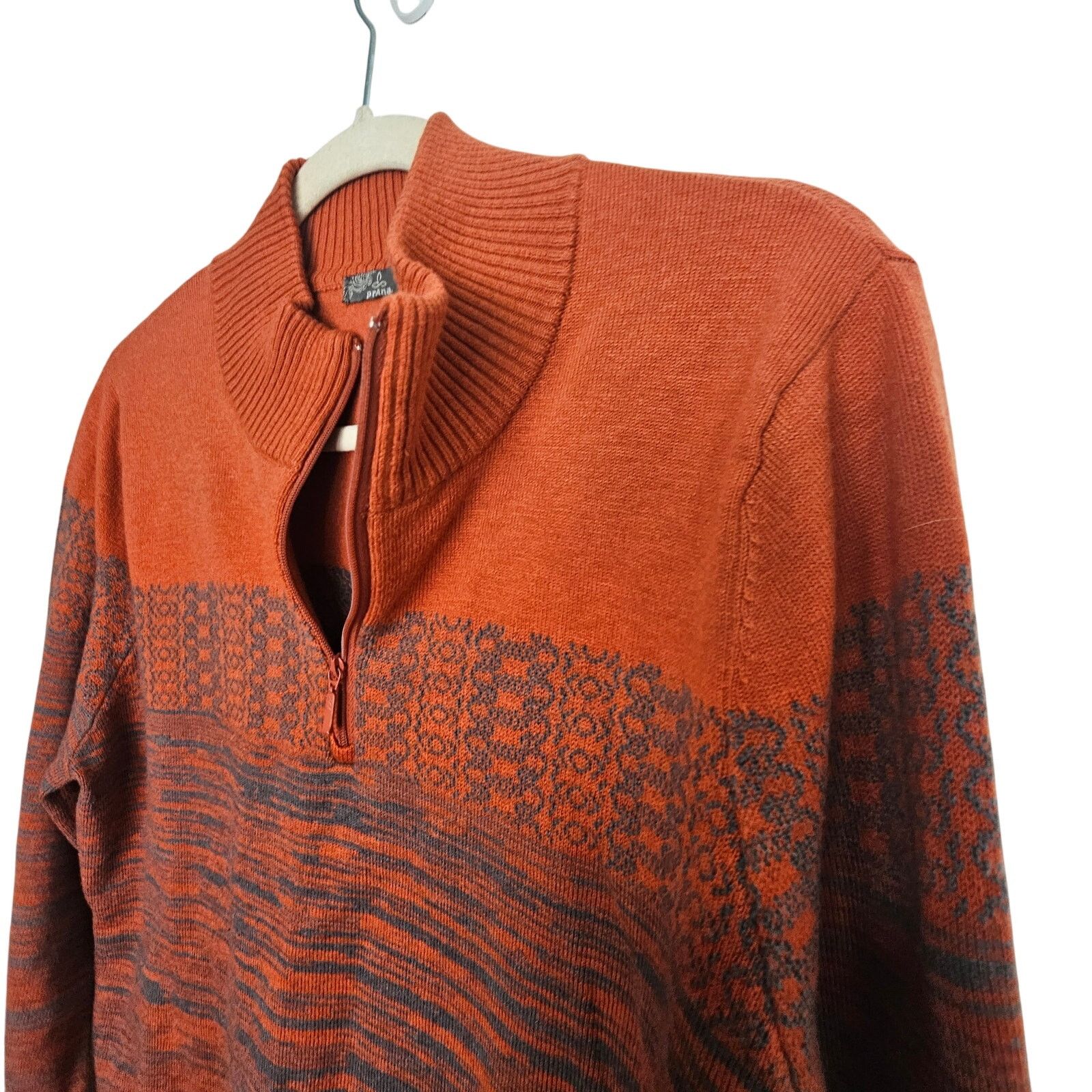 Prana Prana Womens Rosalia Sweater Wool Blend Size L Gorpcore Size L / US 10 / IT 46 - 6 Thumbnail