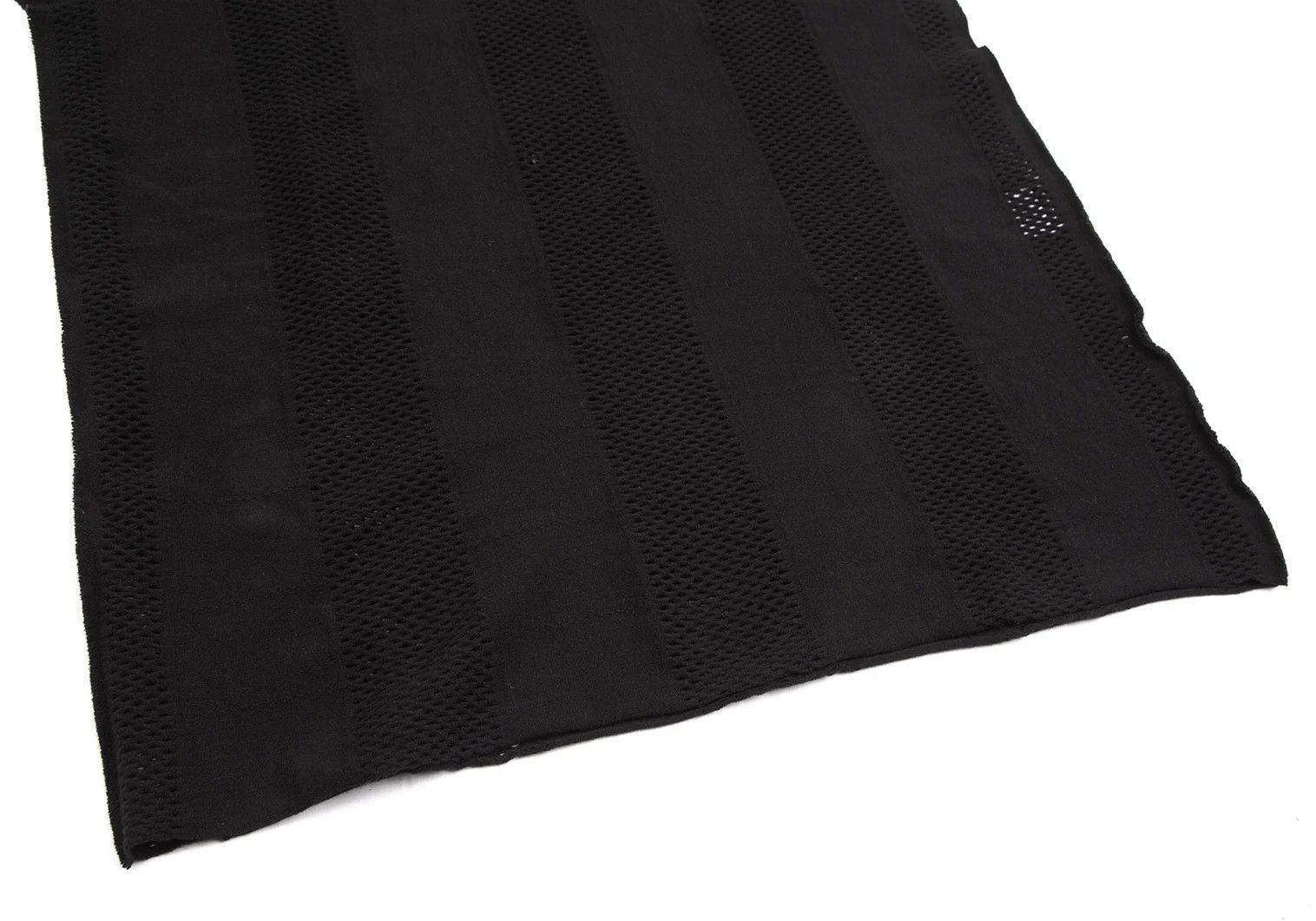 Issey Miyake Mesh Stripe Stretch T-Shirt in Black 4 Size US XL / EU 56 / 4 - 5 Thumbnail