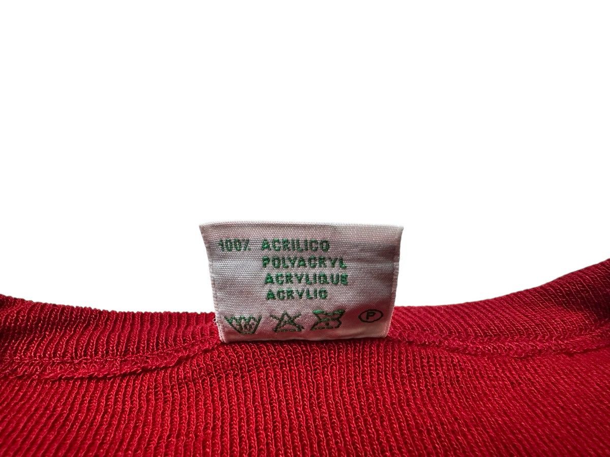 Vintage Vintage 80s Men’s Red Sweater V-Neck Vest XL Made In Italy Size US XL / EU 56 / 4 - 4 Thumbnail